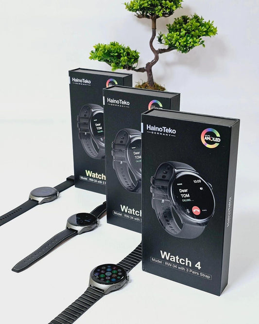 Hainoteko RW-34 with 3 Pairs Strap بضمان سنه