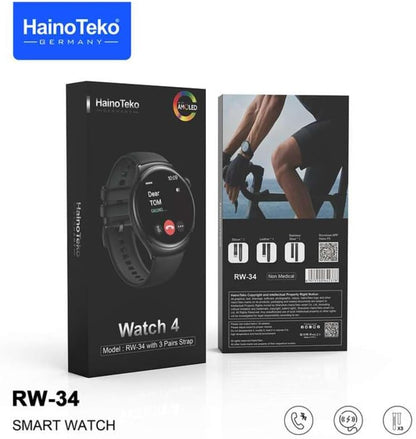 Hainoteko RW-34 with 3 Pairs Strap بضمان سنه